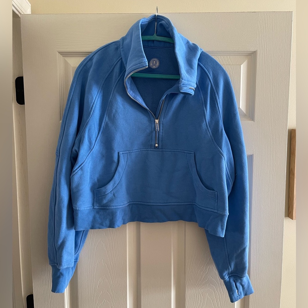 EUC lululemon scuba quarter zip sweatshirt